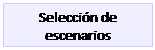 Cuadro de texto: Selección de escenarios</p>
<p>